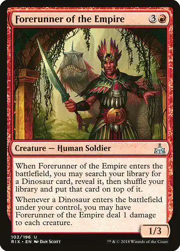 Forerunner of the Empire - rix Spoiler