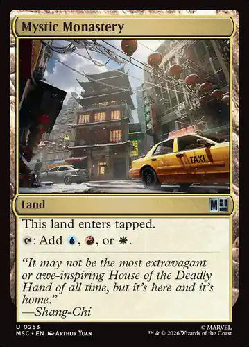 Mystic Monastery - msc Spoiler