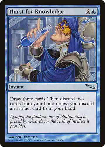 Thirst for Knowledge - mrd Spoiler