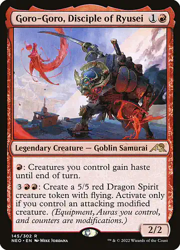 Goro-Goro, Disciple of Ryusei - neo Spoiler