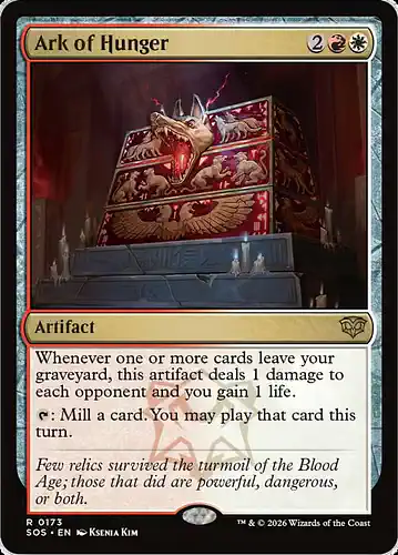 Ark of Hunger - sos Spoiler