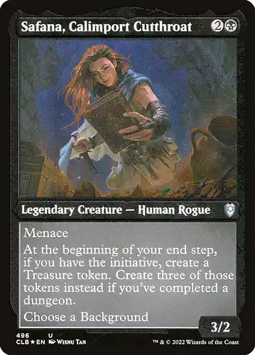 Safana, Calimport Cutthroat - clb Spoiler