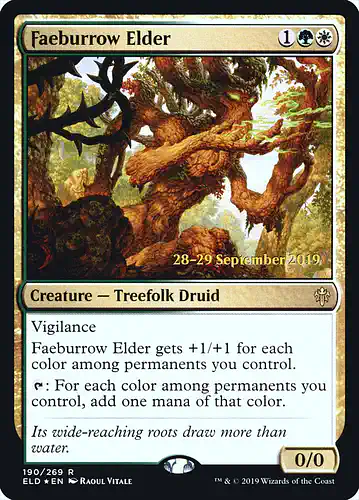 Faeburrow Elder - eld Spoiler