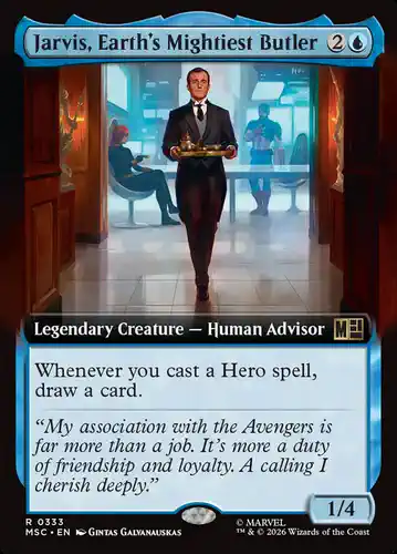 Jarvis, Earth's Mightiest Butler - msc Spoiler