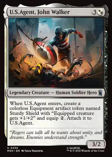 U.S.Agent, John Walker - msh Spoiler