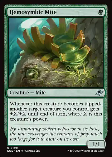 Hemosymbic Mite - eoe Spoiler