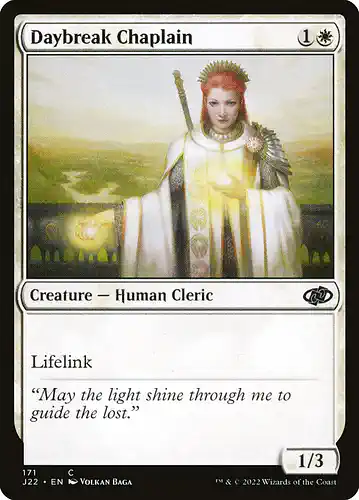 Daybreak Chaplain - j22 Spoiler