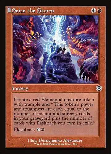 Seize the Storm - inr Spoiler