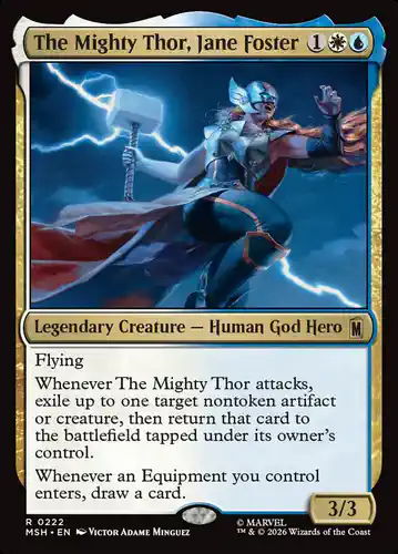 The Mighty Thor, Jane Foster - msh Spoiler