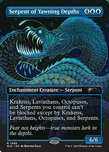 Serpent of Yawning Depths - sld Spoiler