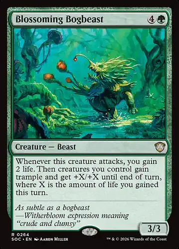 Blossoming Bogbeast - soc Spoiler
