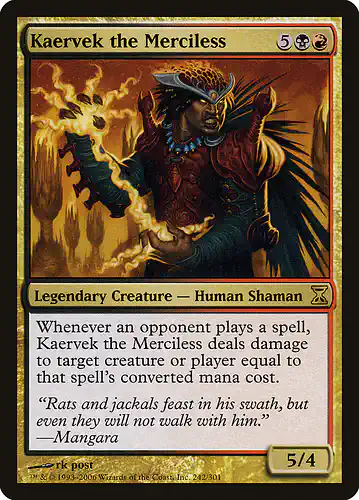 Kaervek the Merciless - tsp Spoiler