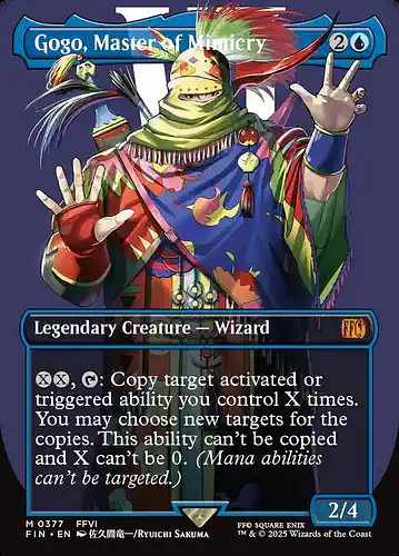 Gogo, Master of Mimicry - fin Spoiler