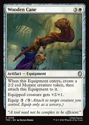 Wooden Cane - tmc Spoiler