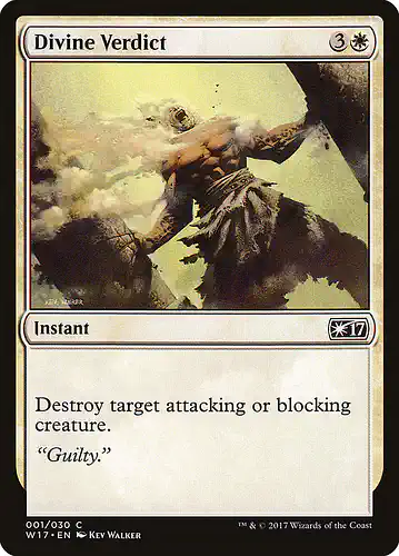 Divine Verdict - w17 Spoiler
