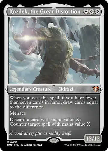 Kozilek, the Great Distortion - cmm Spoiler