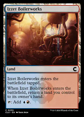 Izzet Boilerworks - clu Spoiler