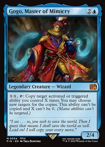 Gogo, Master of Mimicry - fin Spoiler