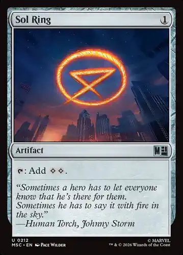Sol Ring - msc Spoiler