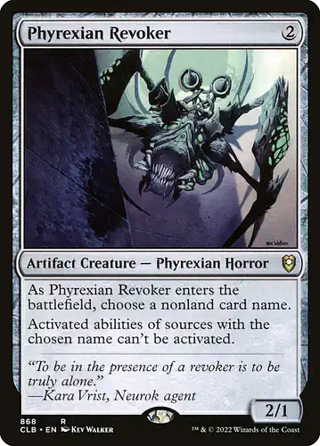 Phyrexian Revoker - clb Spoiler