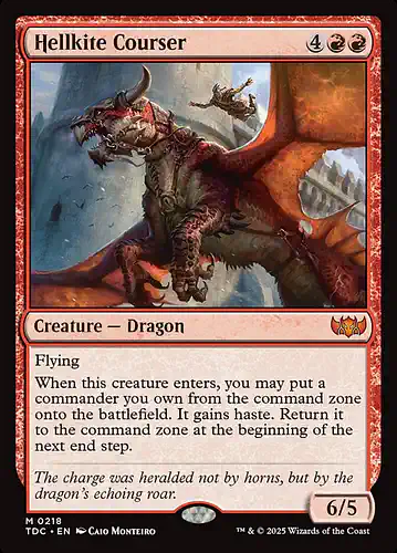 Hellkite Courser - tdc Spoiler
