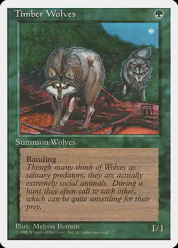 Timber Wolves - 4ed Spoiler
