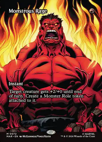 Monstrous Rage - mar Spoiler