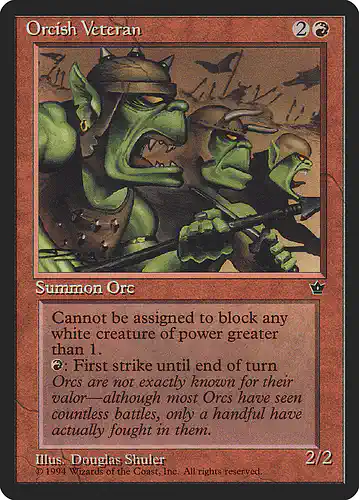 Orcish Veteran - fem Spoiler