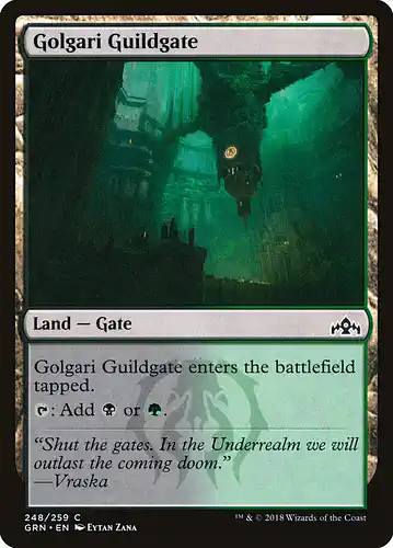 Golgari Guildgate - grn Spoiler