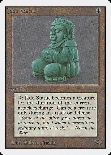 Jade Statue - 2ed Spoiler
