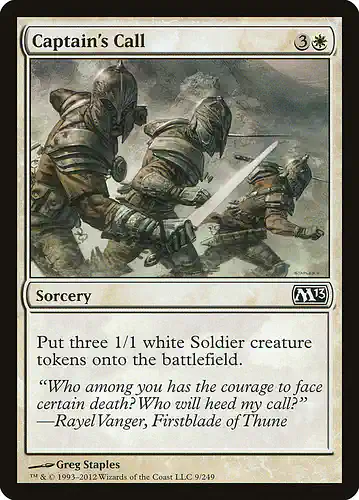 Captain's Call - m13 Spoiler