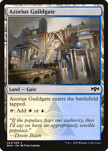 Azorius Guildgate - rna Spoiler