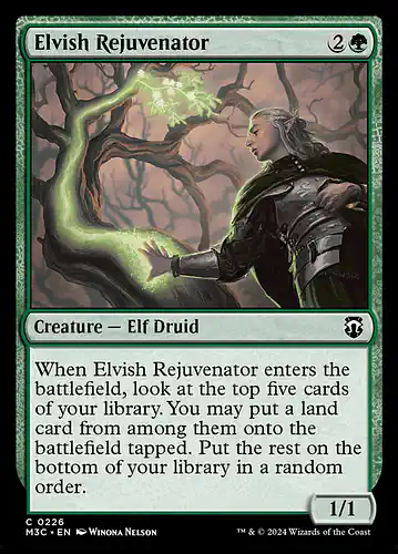 Elvish Rejuvenator - m3c Spoiler