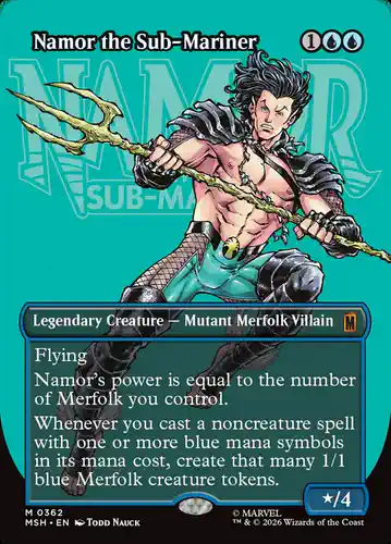 Namor the Sub-Mariner - msh Spoiler