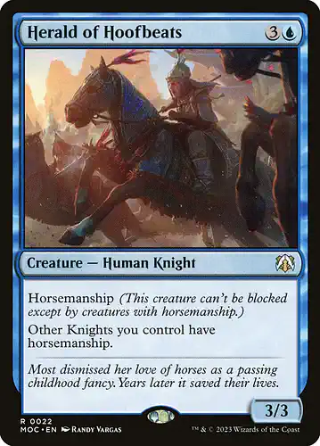 Herald of Hoofbeats - moc Spoiler