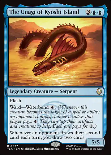 The Unagi of Kyoshi Island - tla Spoiler