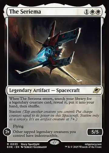 The Seriema - eoe Spoiler