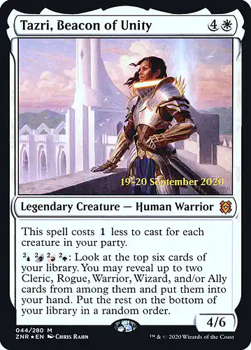 Tazri, Beacon of Unity - znr Spoiler