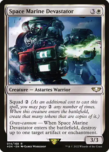 Space Marine Devastator - 40k Spoiler