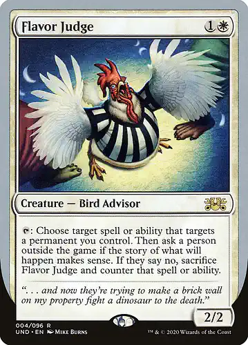 Flavor Judge - und Spoiler