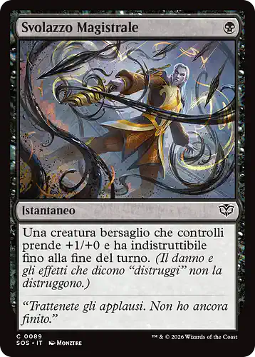 Masterful Flourish - sos Spoiler