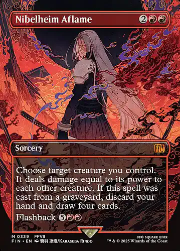 Nibelheim Aflame - fin Spoiler