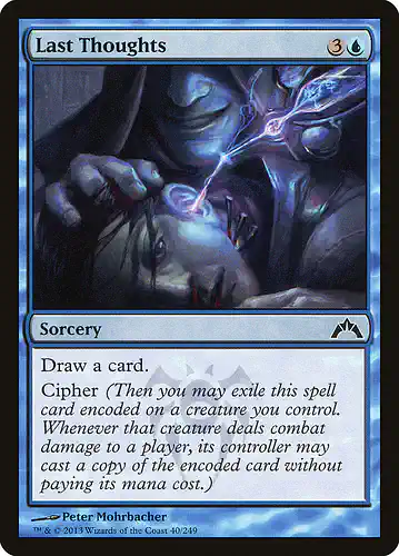 Last Thoughts - gtc Spoiler