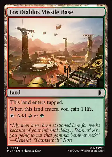 Los Diablos Missile Base - msh Spoiler