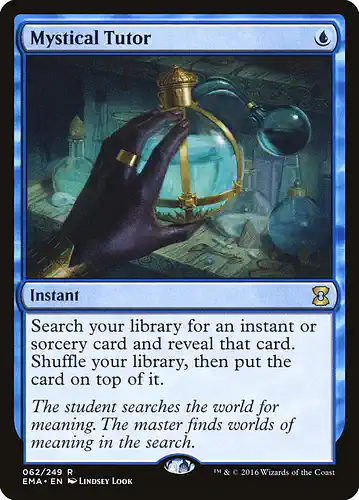 Mystical Tutor - ema Spoiler