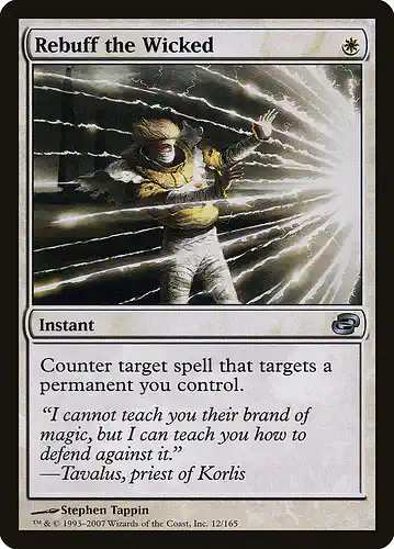 Rebuff the Wicked - plc Spoiler