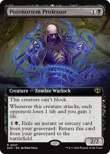 Postmortem Professor - sos Spoiler