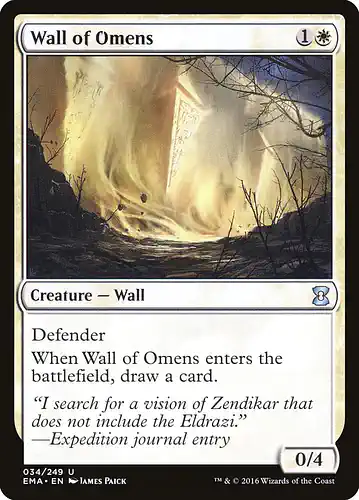Wall of Omens - ema Spoiler