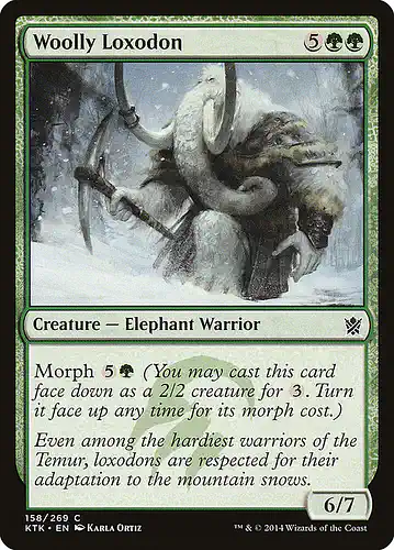 Woolly Loxodon - ktk Spoiler