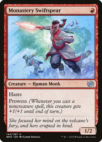 Monastery Swiftspear - bro Spoiler